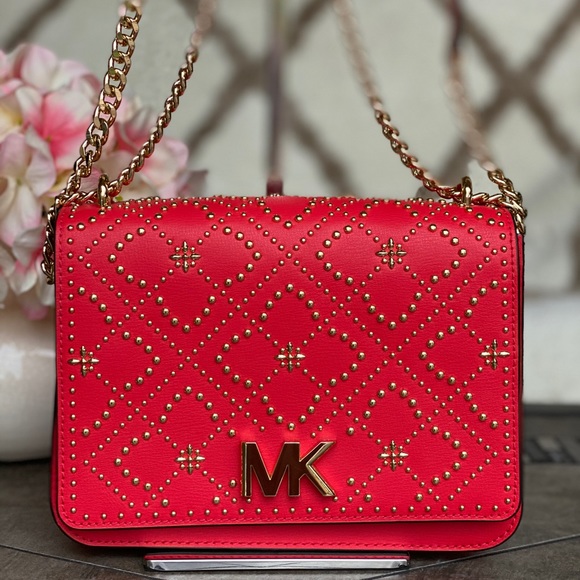 MICHAEL KORS ISTANBUL MOTT LARGE CHAIN SHOULDER - Picture 14 of 16